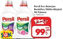 PERSİL SIVI DETERJAN RENKLİLER/GÜLÜN BÜYÜSÜ 26 YIKAMA